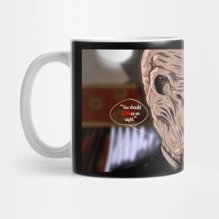 Doctor Who "The Silence" portrait (digital) Mug